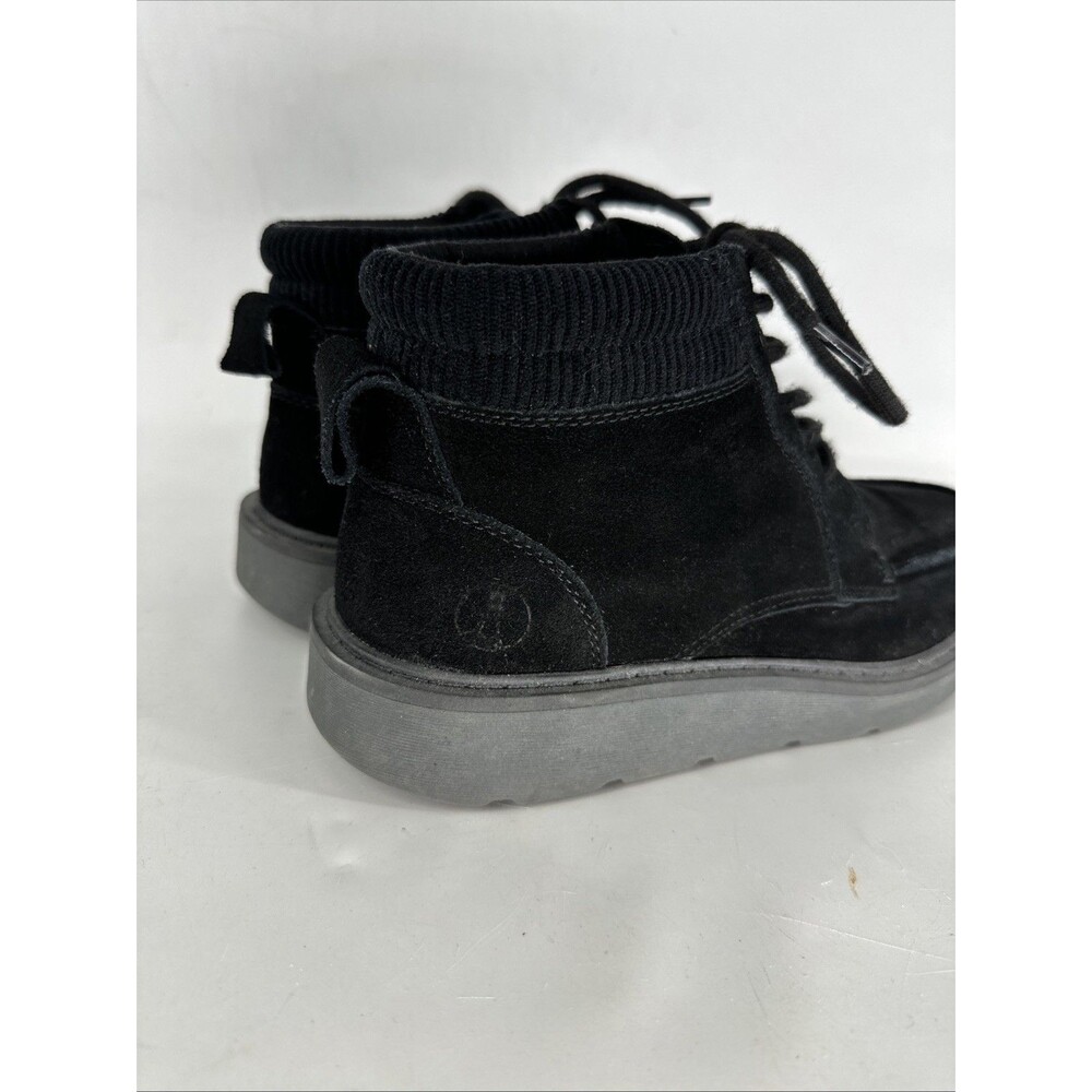 Lands’ End Moc Toe Flannel Lined Lace Up Boots - Picture 3 of 8